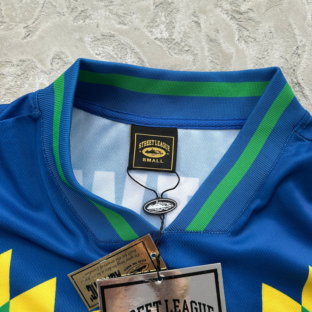 Maillot Corteiz Club America Brasil - Bleu