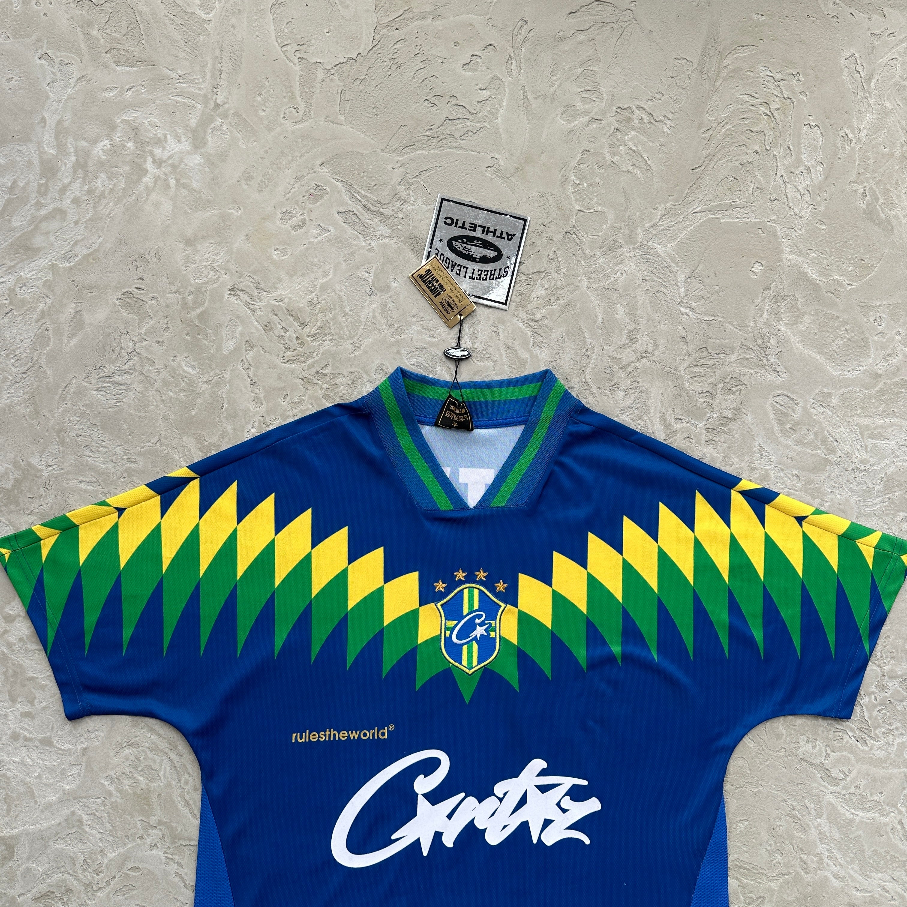 Maillot Corteiz Club America Brasil - Bleu