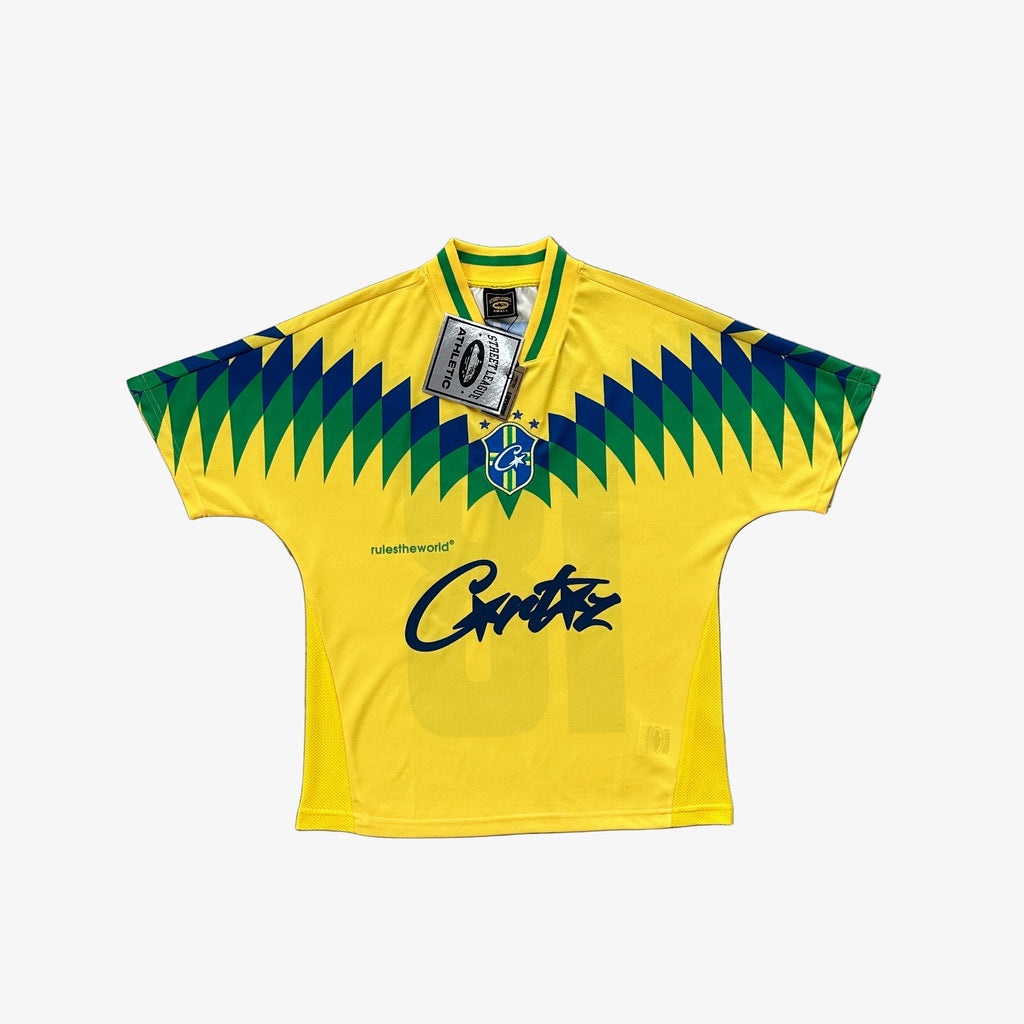 Maillot Corteiz Club America Brasil - Jaune