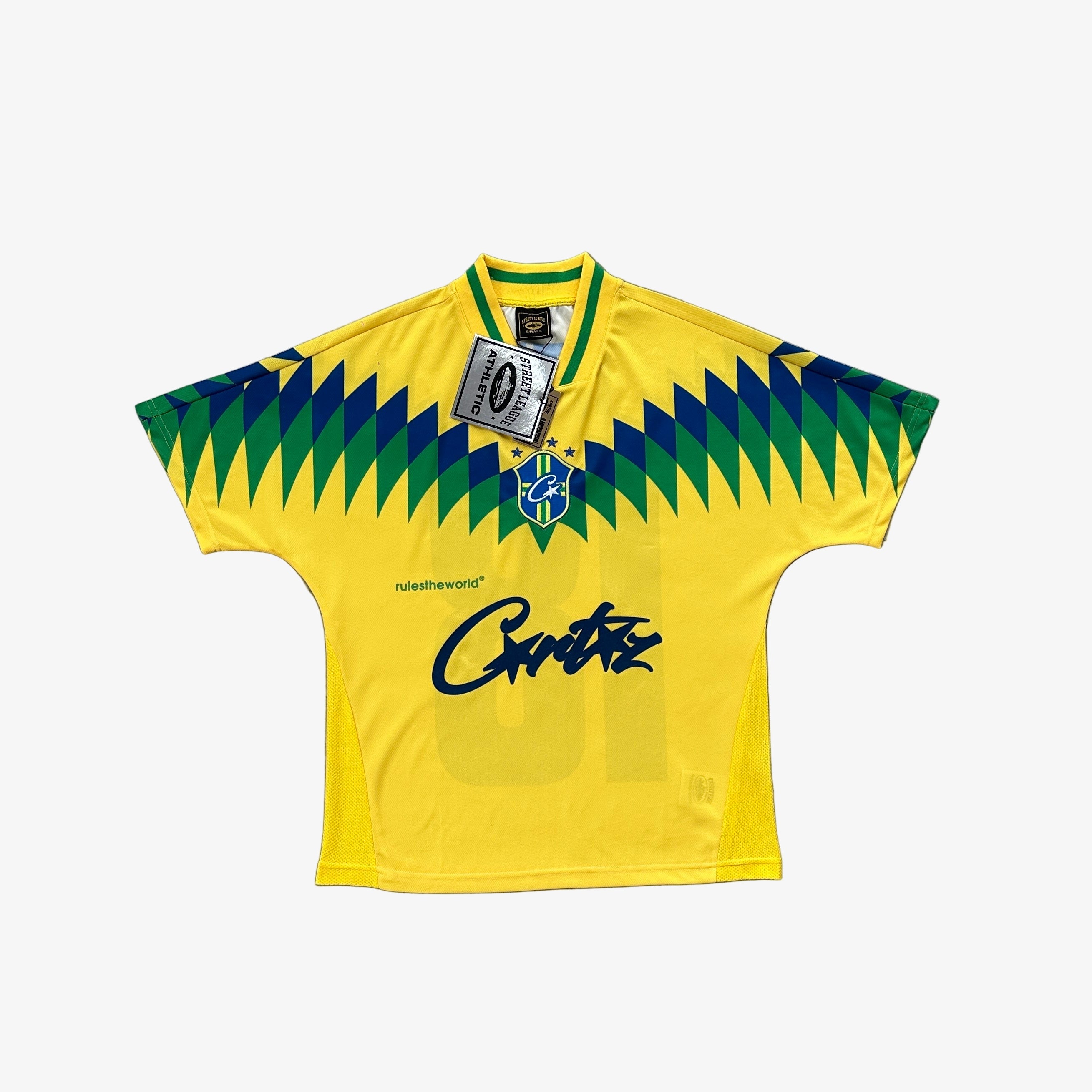 Maillot Corteiz Club America Brasil - Jaune