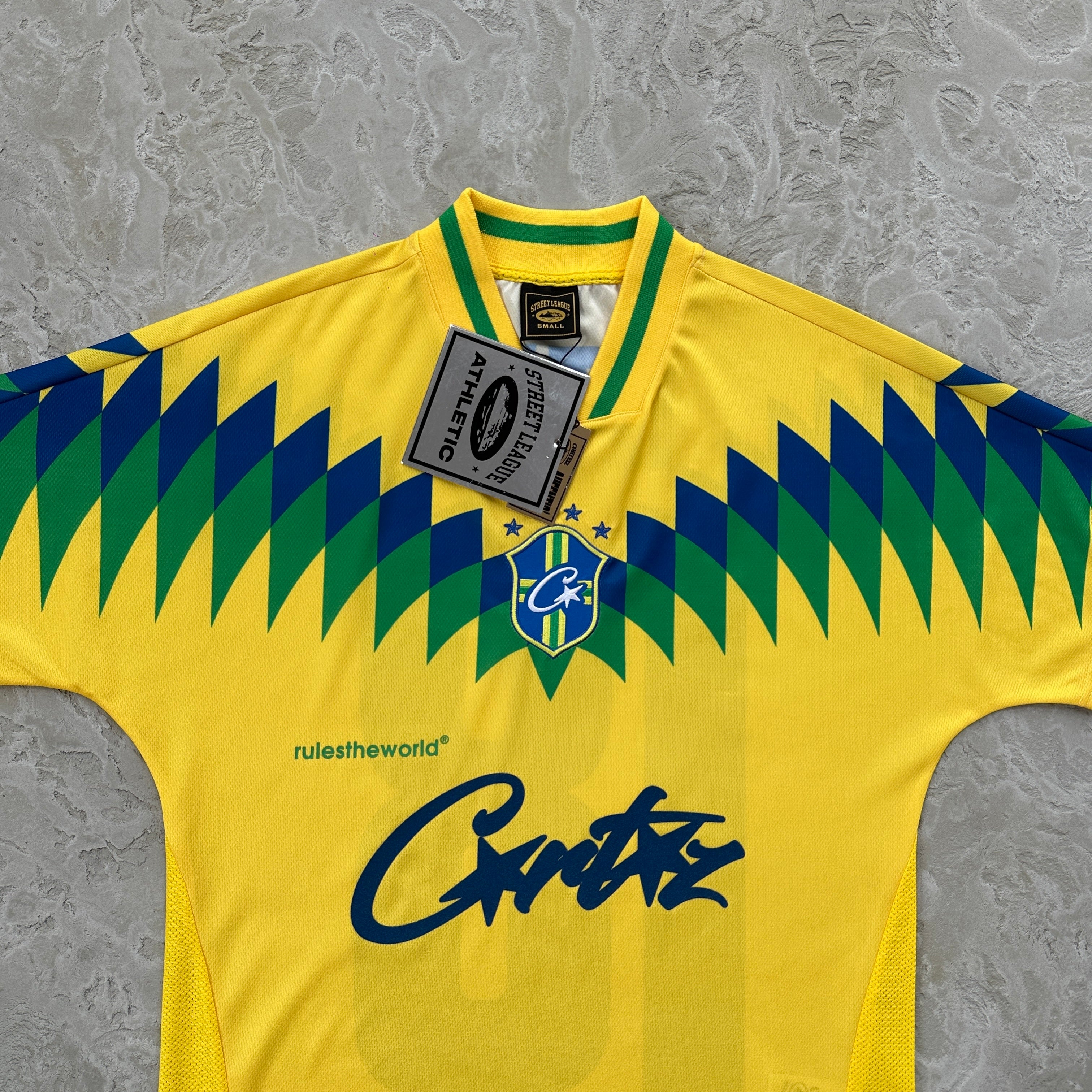 Maillot Corteiz Club America Brasil - Jaune