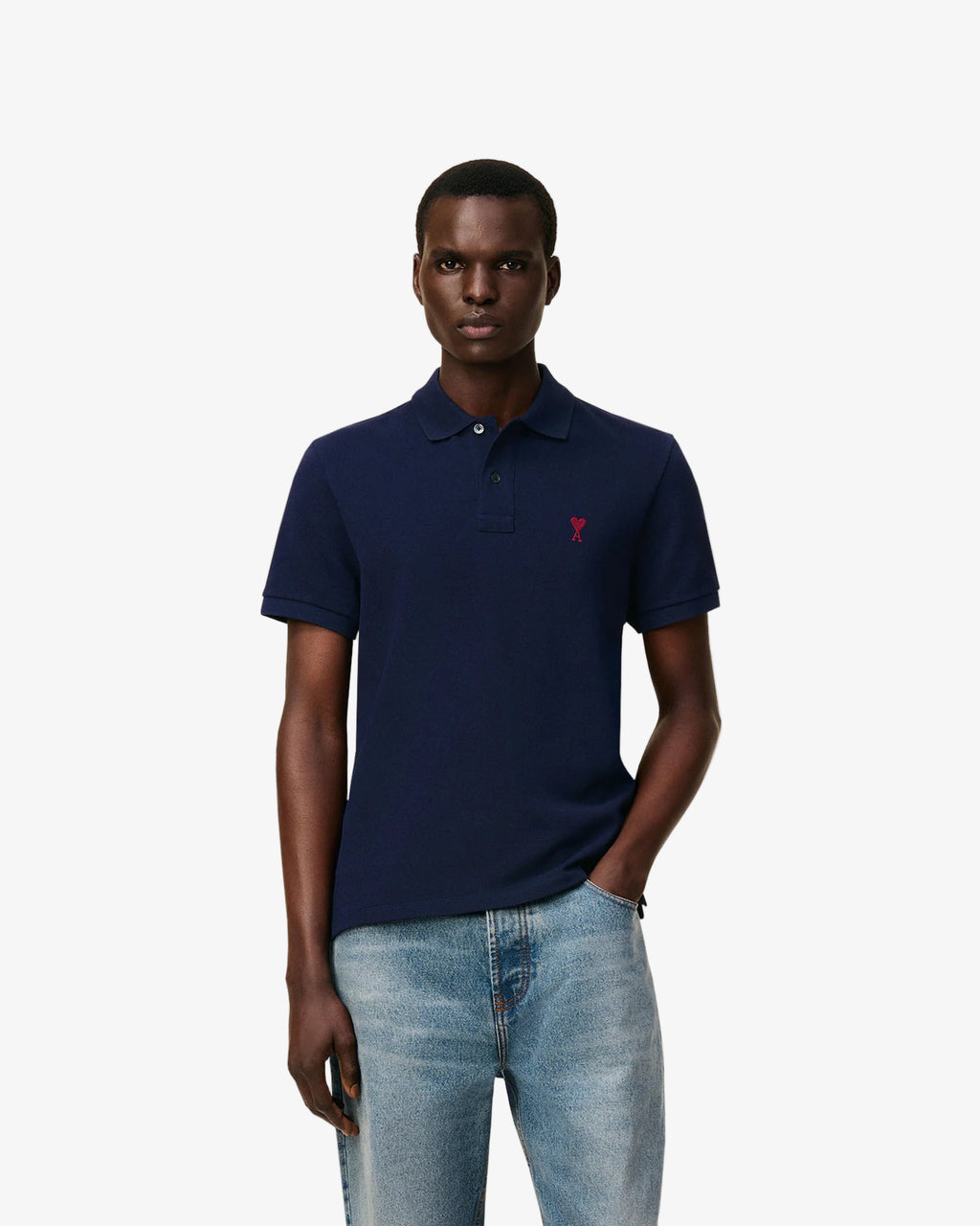 Polo Ami - Bleu marine