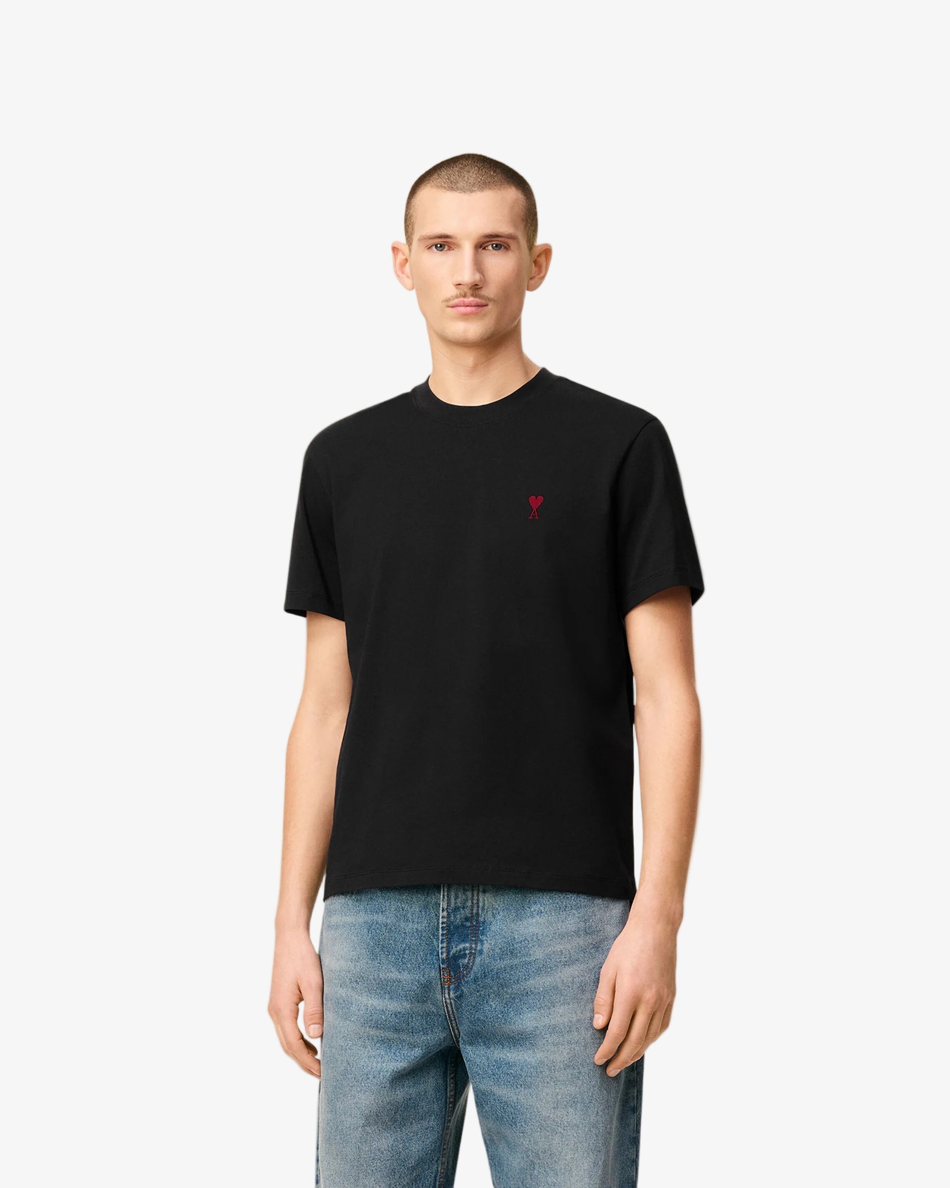 T-shirt Ami Basic - Noir
