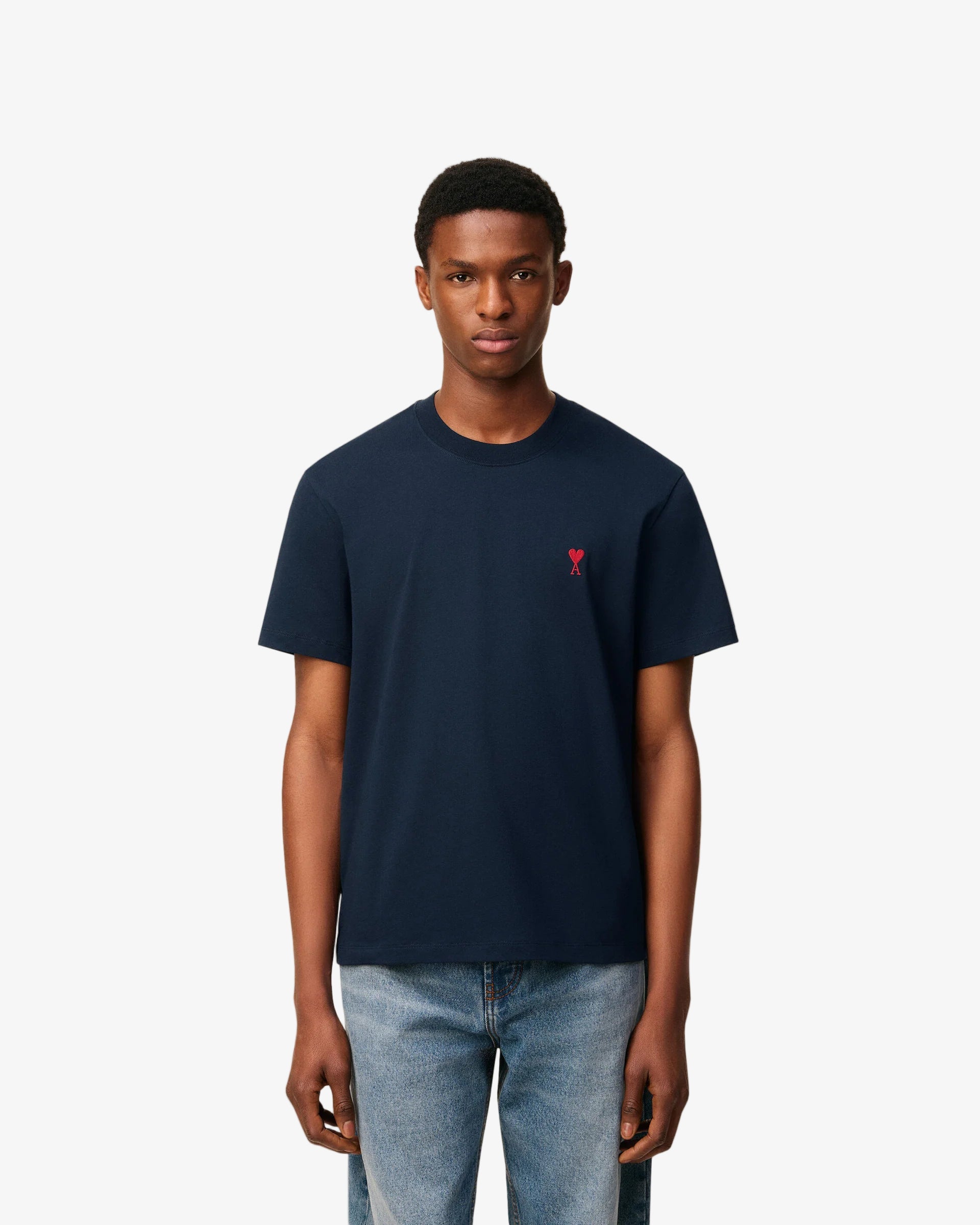T-shirt Ami Basic - Marine