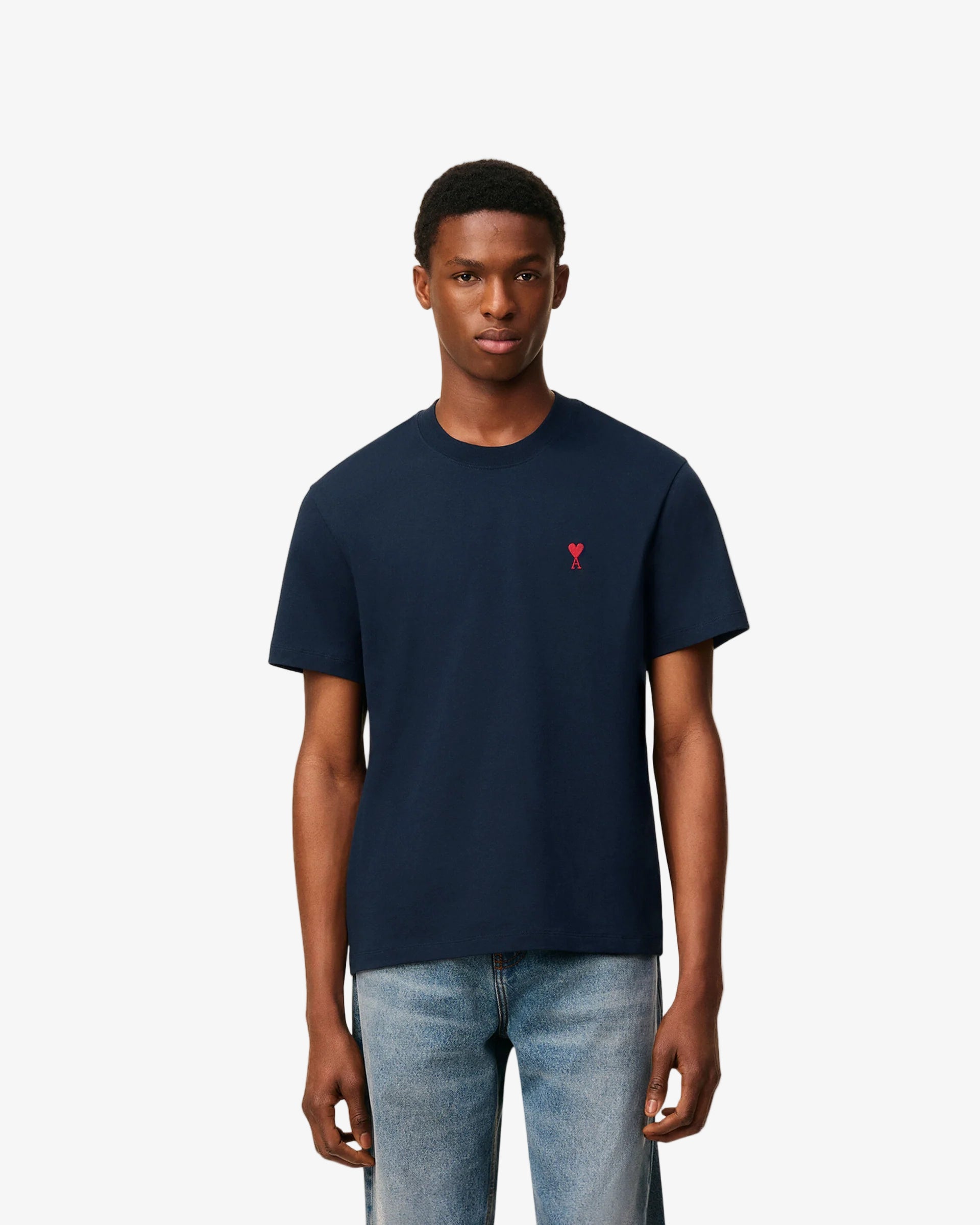T-shirt Ami Basic - Marine