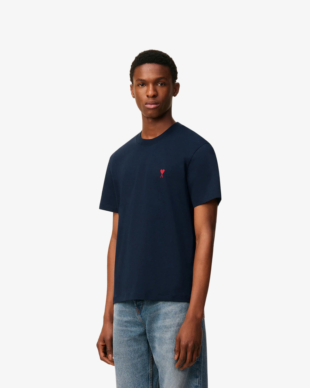 T-shirt Ami Basic - Marine