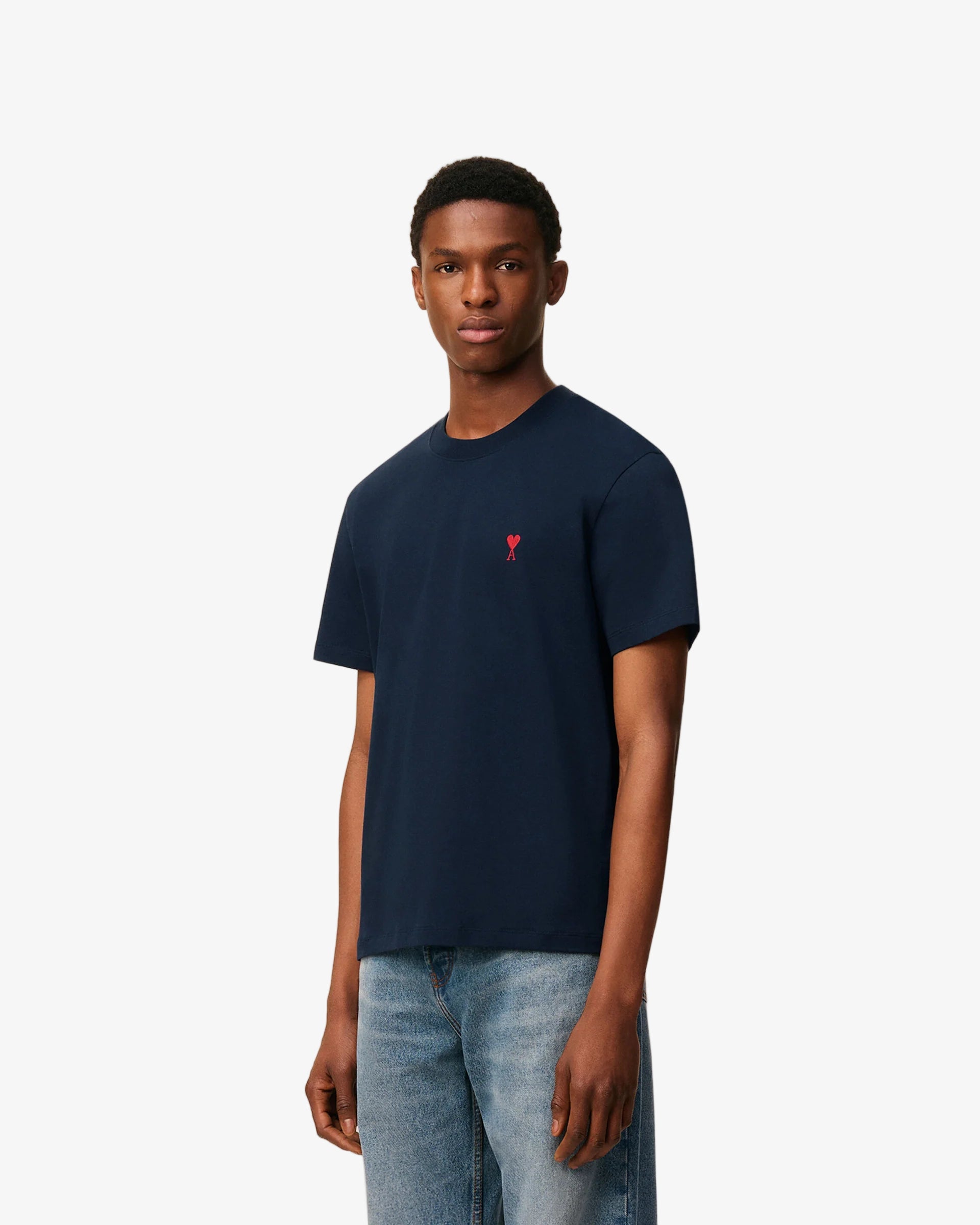 T-shirt Ami Basic - Marine