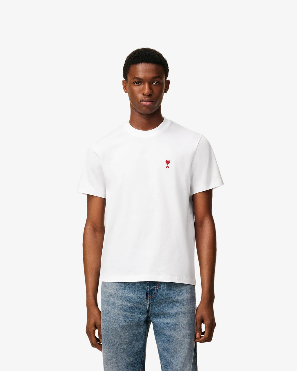 T-shirt Ami Basic - Blanc