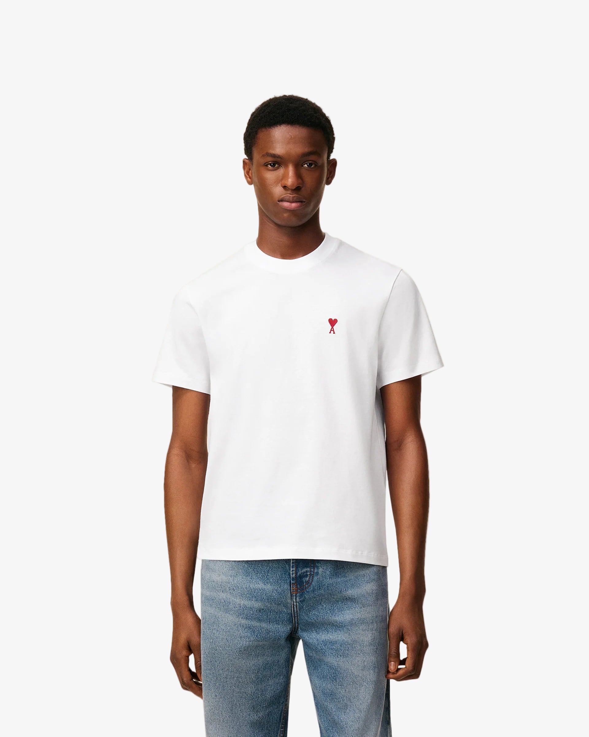 T-shirt Ami Basic - Blanc