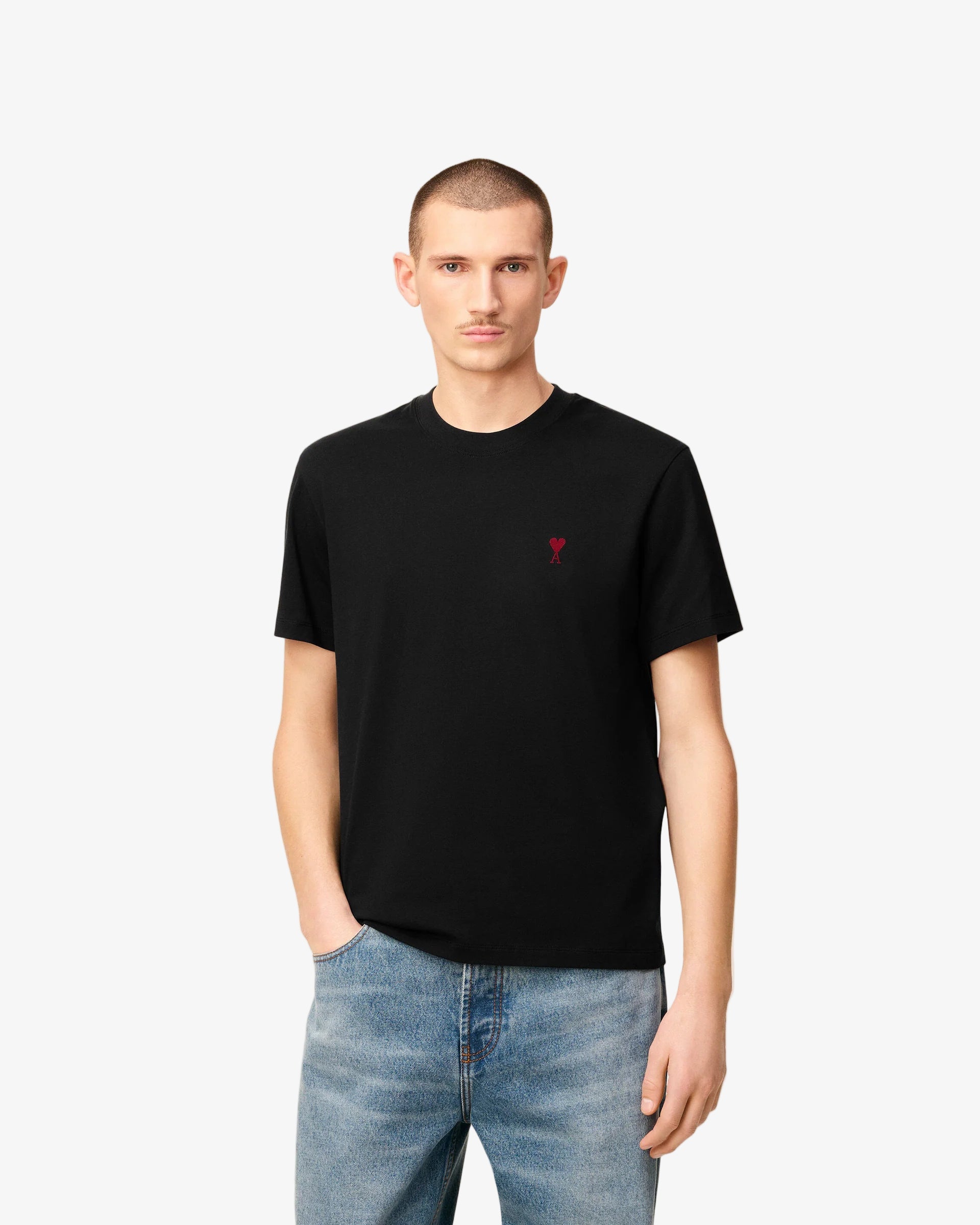 T-shirt Ami Basic - Noir