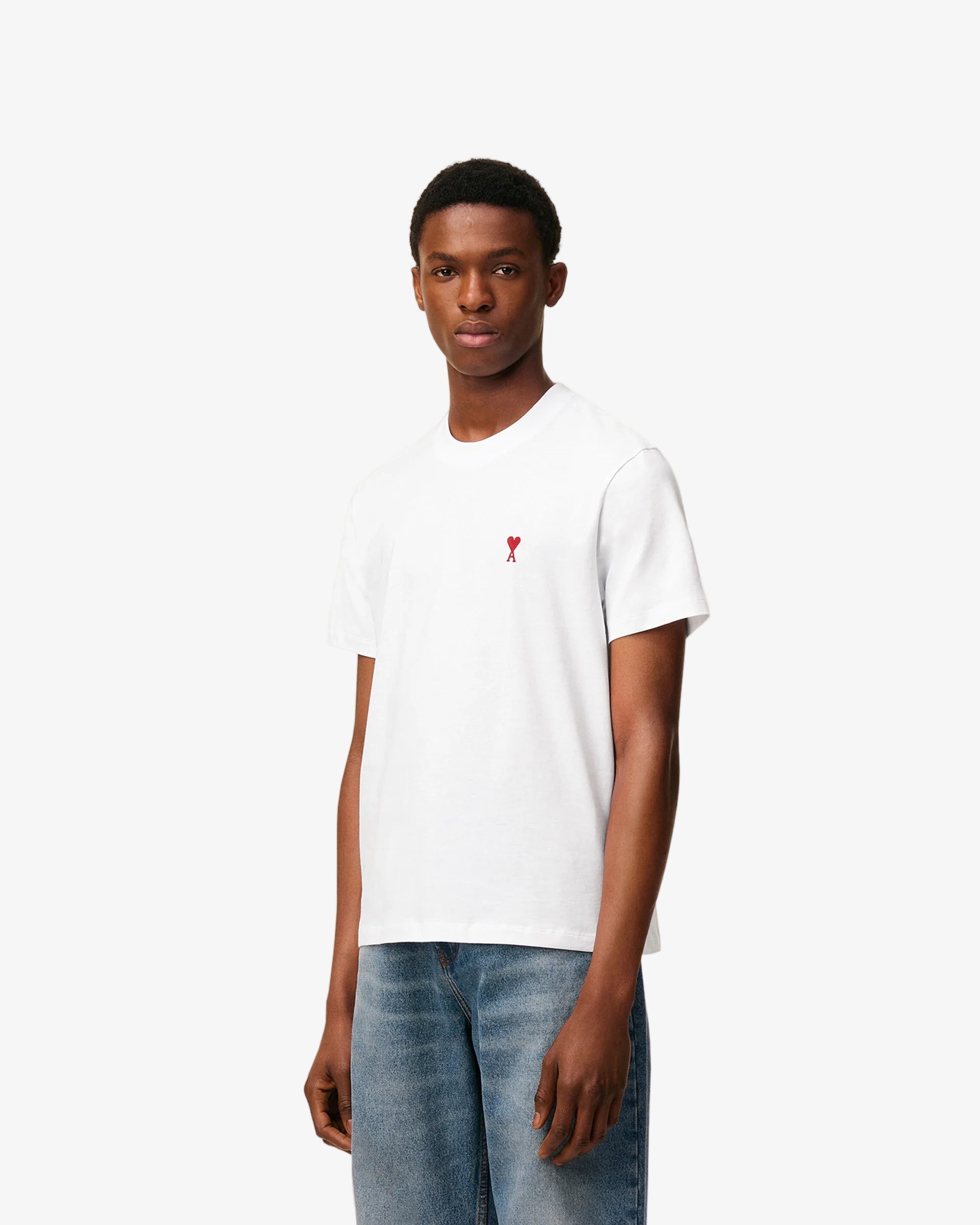 T-shirt Ami Basic - Blanc