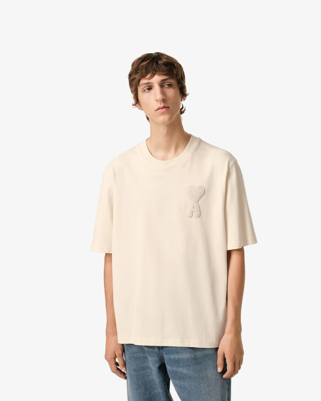 T-shirt Ami Patch - Beige