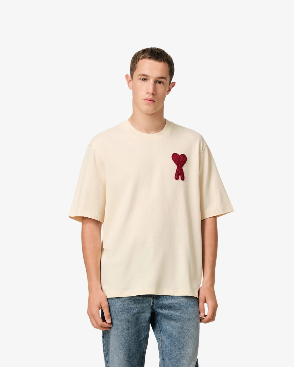 T-shirt Ami Patch - Beige