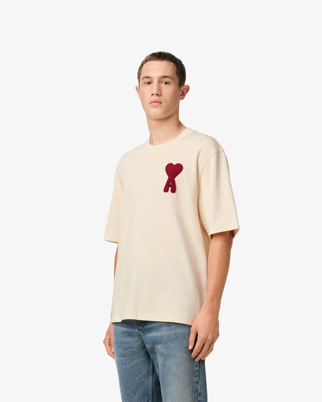 T-shirt Ami Patch - Beige