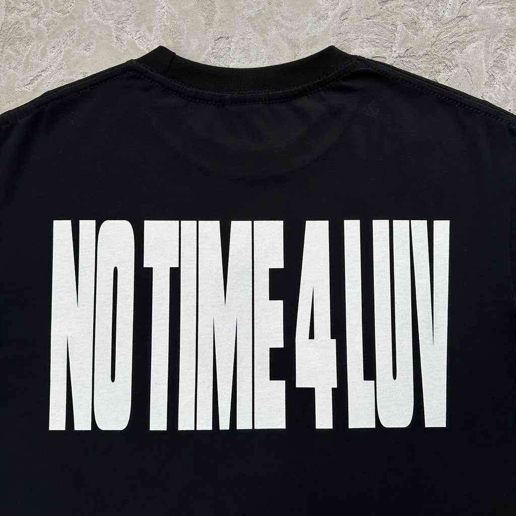 T-shirt Corteiz "No Time 4 Luv" - Noir